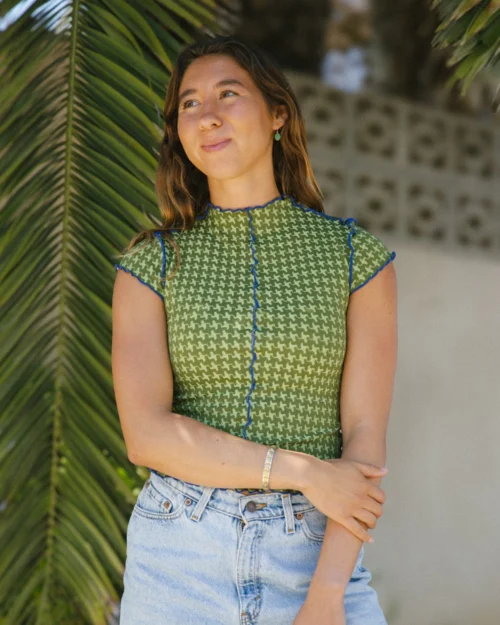 Leo Top - Shamrock -The Sea Wear Store AO25 Leo Top Shamrock 4x5 1 scaled