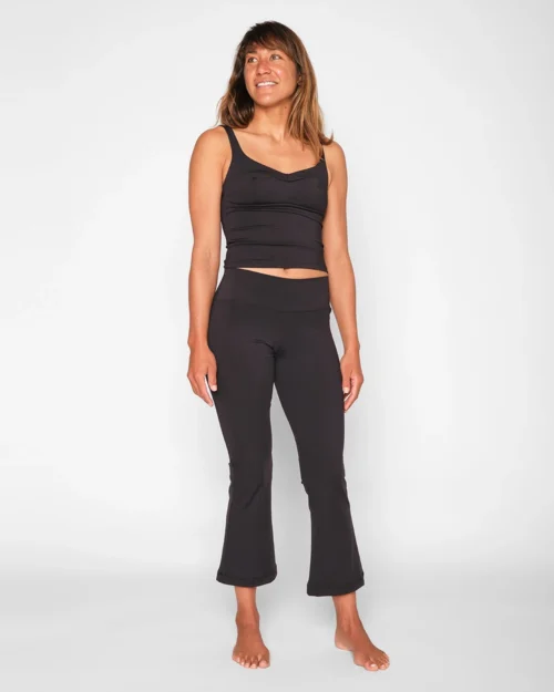 Bell Pant - Black 12 Bell Pant - Black -The Sea Wear Store Bell Black Pants Apparel Clothing Sun Protective UV Protection 4