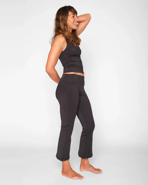 Bell Pant - Black 14 Bell Pant - Black -The Sea Wear Store Bell Black Pants Apparel Clothing Sun Protective UV Protection 6