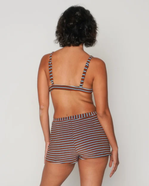 Bobby Bikini Top - Miles -The Sea Wear Store Bobby Miles Blue Red Stripe Bikini Top Swim Suit 6