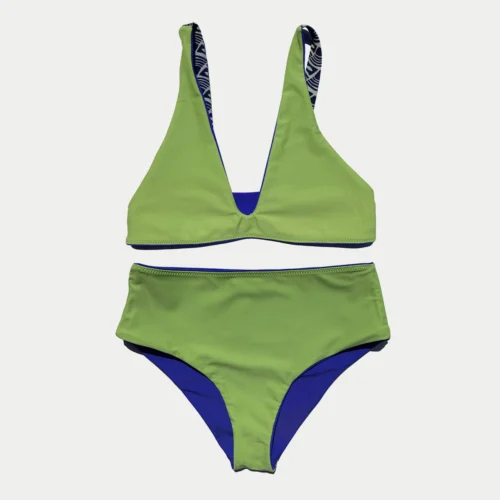 Brasilia Reversible Bikini Bottom - Mare -The Sea Wear Store Brasilia Omare Full