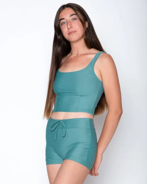 Emma Swim Short - Wellness 14 Emma Swim Short - Wellness -The Sea Wear Store Emma Wellness Blue Swim Suit Shorts Bottoms 3