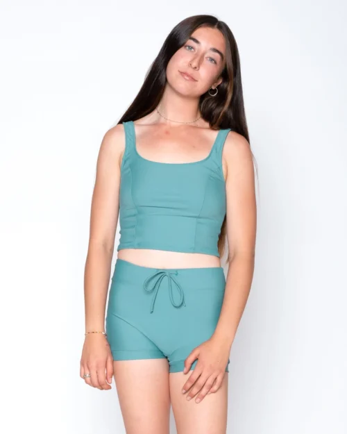 Emma Swim Short - Wellness 15 Emma Swim Short - Wellness -The Sea Wear Store Emma Wellness Blue Swim Suit Shorts Bottoms 4