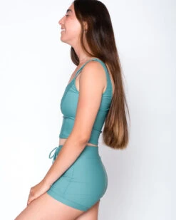 Emma Swim Short - Wellness 17 Emma Swim Short - Wellness -The Sea Wear Store Emma Wellness Blue Swim Suit Shorts Bottoms 6