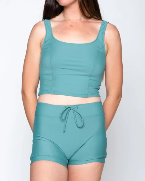 Emma Swim Short - Wellness 20 Emma Swim Short - Wellness -The Sea Wear Store Emma Wellness Blue Swim Suit Shorts Bottoms 9