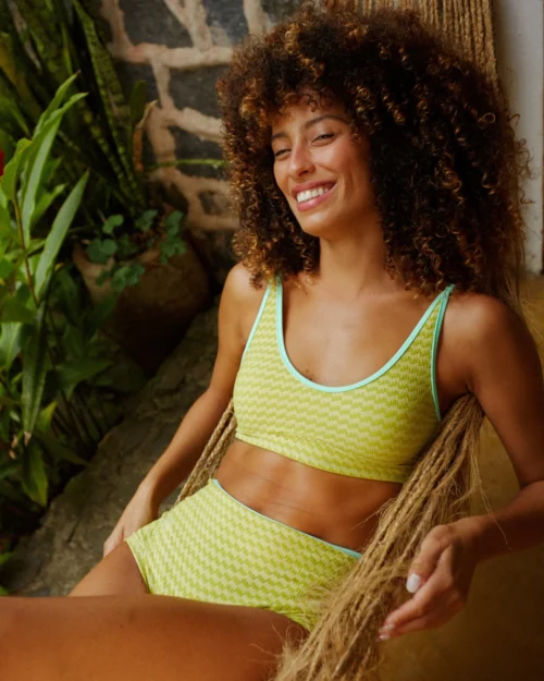 Flor Bikini Bottom - Greeno