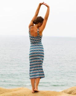 Delilah Dress - Antibes -The Sea Wear Store SEEA Delilah SlipDress Antibes 4X5 4