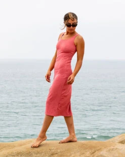 Delilah Dress - Flamingo -The Sea Wear Store SEEA Delilah SlipDress Flamingo 4X5 3 c30b5272 3fb0 479c a20f 69c1555c9354