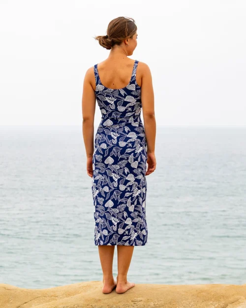 Delilah Dress - Gaia -The Sea Wear Store SEEA Delilah SlipDress Gaia 4X5 2