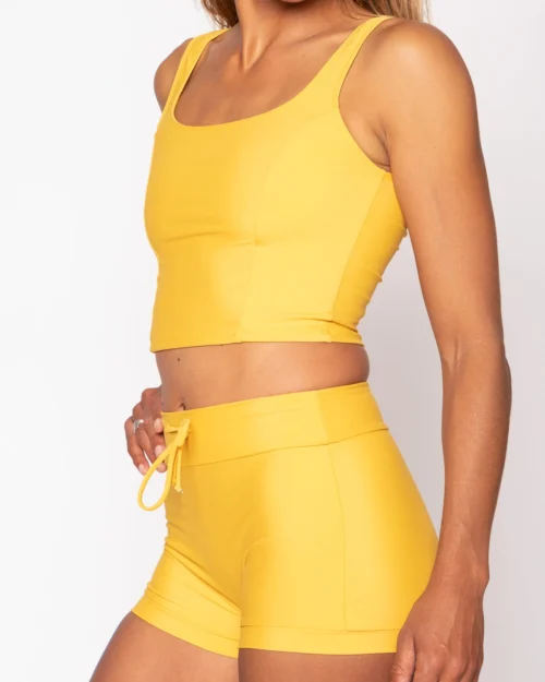 Emma Swim Short - Saffron -The Sea Wear Store SEEA Emma Bikini Saffron 4X5 9