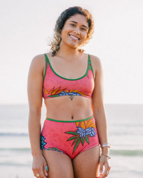 Maggie Bikini Top - Calypso -The Sea Wear Store SEEA Flor Bottom Calypso 4x5 1