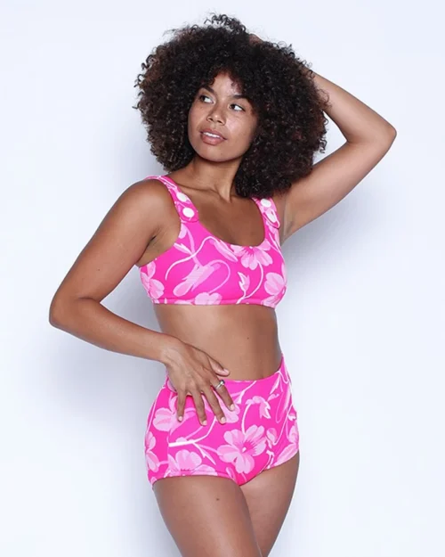 Georgia High Waist Bikini Bottom - Nia -The Sea Wear Store SEEA Georgia BikiniTop Nia 4X5 2