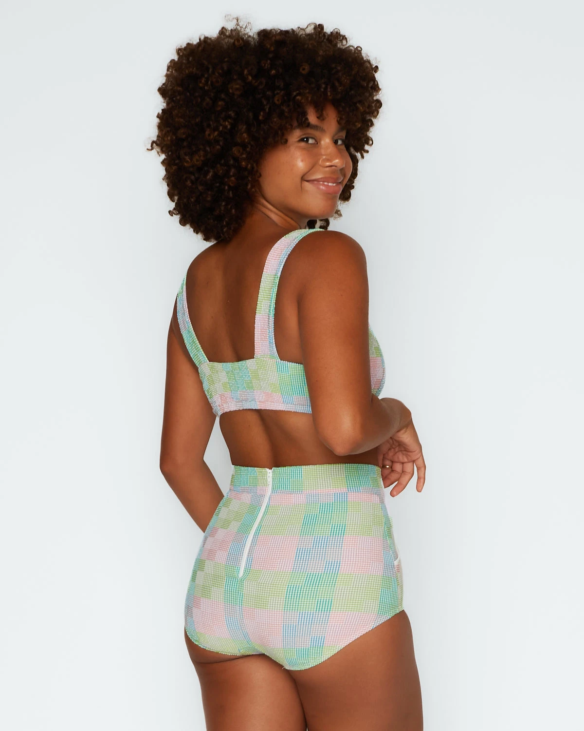 Georgia High Waist Bikini Bottom - Amos 3 Georgia High Waist Bikini Bottom - Amos