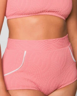 Georgia High Waist Bikini Bottom - Flamingo 15 Georgia High Waist Bikini Bottom - Flamingo -The Sea Wear Store SEEA Georgia Bikini Flamingo 4X5 11