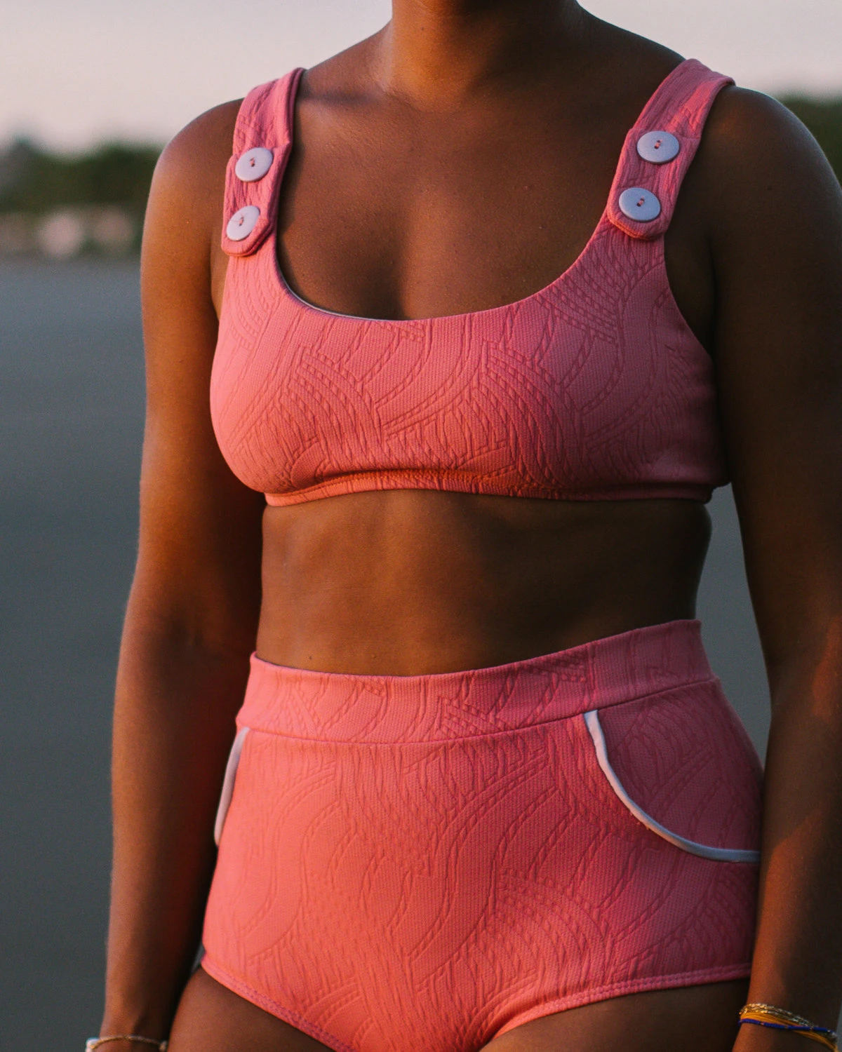 Georgia Bikini Top - Flamingo 3 Georgia Bikini Top - Flamingo