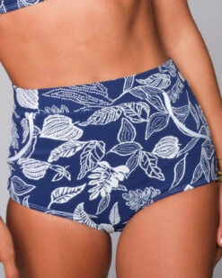 Georgia High Waist Bikini Bottom - Gaia 19 Georgia High Waist Bikini Bottom - Gaia -The Sea Wear Store SEEA Georgia Bikini Gaia 4X5 10
