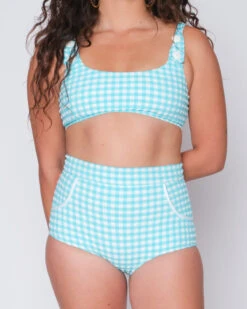 Georgia Bikini Top - Lagoon 16 Georgia Bikini Top - Lagoon -The Sea Wear Store SEEA Georgia Bikini Lagoon 4X5 1