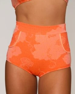 Georgia High Waist Bikini Bottom - Squeeze -The Sea Wear Store SEEA Georgia Bikini Squeeze 4X5 5