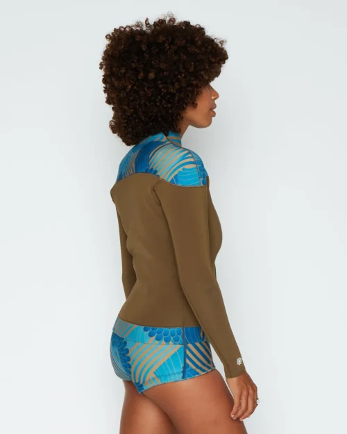 Haze 2mm Yulex Jacket - Seaflower -The Sea Wear Store SEEA Haze Palisade YULEX Seaflower 4X5 127