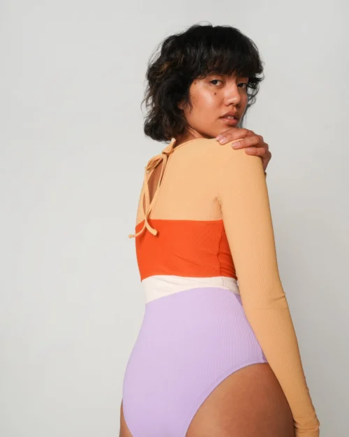 Hermosa One Piece - Primrose 14 Hermosa One Piece - Primrose -The Sea Wear Store SEEA Hermosa Surfsuit Primrose 4X5 3