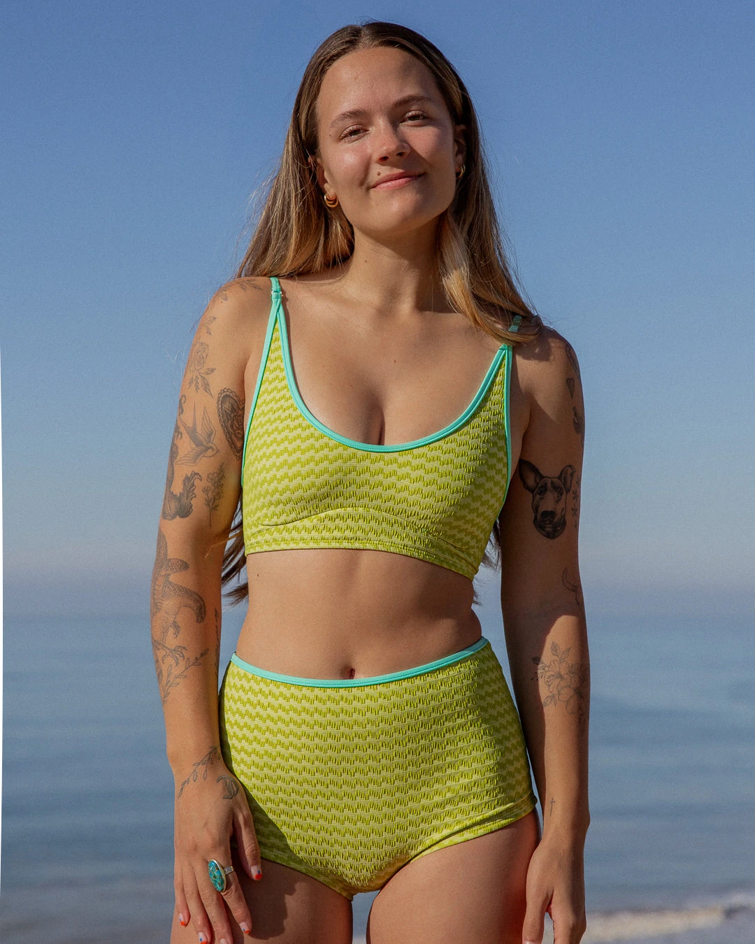 Maggie Bikini Top - Greeno 12 Maggie Bikini Top - Greeno - Image 10