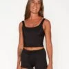 Maisie Swim Tank - Black -The Sea Wear Store SEEA Maisie Emma Black 4X5 28