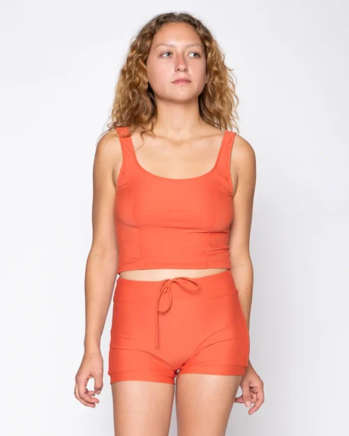 Maisie Swim Tank - Burnt Sienna -The Sea Wear Store SEEA Maisie Tank Sienna 4X5 1