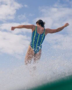 Naomi One Piece - Aqua Stripe -The Sea Wear Store SEEA Naomi OnePiece AquaStripe 4x5 13