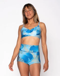 Palisades 2mm Yulex Shorts - Seaflower -The Sea Wear Store SEEA Palisades Yulex Seaflower 4X5 2