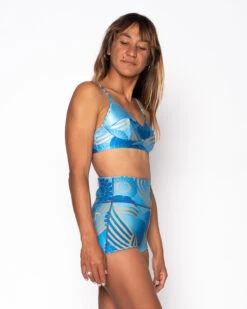 Palisades 2mm Yulex Shorts - Seaflower -The Sea Wear Store SEEA Palisades Yulex Seaflower 4X5 3