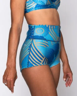 Palisades 2mm Yulex Shorts - Seaflower -The Sea Wear Store SEEA Palisades Yulex Seaflower 4X5 7