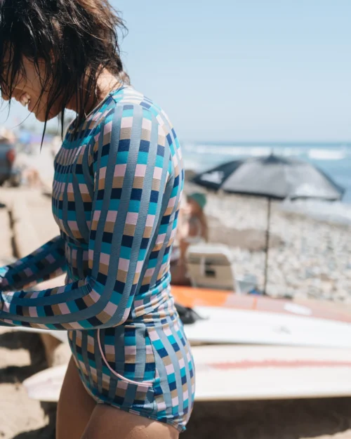 Palomar Crop Top Rashguard - Antibes 26 Palomar Crop Top Rashguard - Antibes -The Sea Wear Store SEEA Palomar Georgia Antibes LS 4X5 1