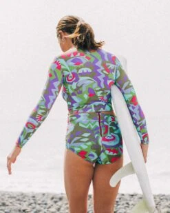 Palomar Crop Top Rashguard - Anis 14 Palomar Crop Top Rashguard - Anis -The Sea Wear Store SEEA Palomar Rashguard Anis 4x5 7