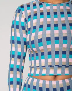 Palomar Crop Top Rashguard - Antibes -The Sea Wear Store SEEA Palomar Rashguard Antibes 4X5 8