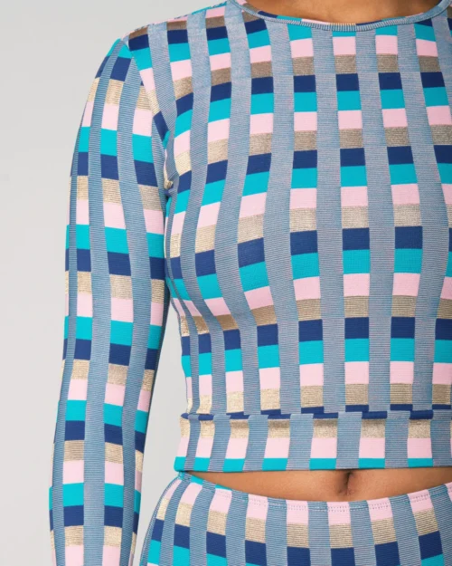 Palomar Crop Top Rashguard - Antibes 25 Palomar Crop Top Rashguard - Antibes -The Sea Wear Store SEEA Palomar Rashguard Antibes 4X5 8