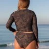 Brasilia High Waist Bikini Bottom - Delfina -The Sea Wear Store SEEA Palomar Rashguard Delfina 4X5 7 1
