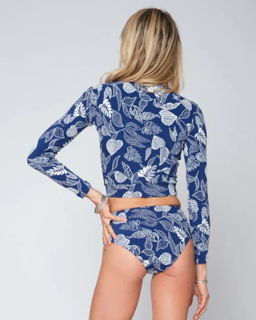 Palomar Crop Top Rashguard - Gaia 11 Palomar Crop Top Rashguard - Gaia -The Sea Wear Store SEEA Palomar Rashguard Gaia 4X5 5