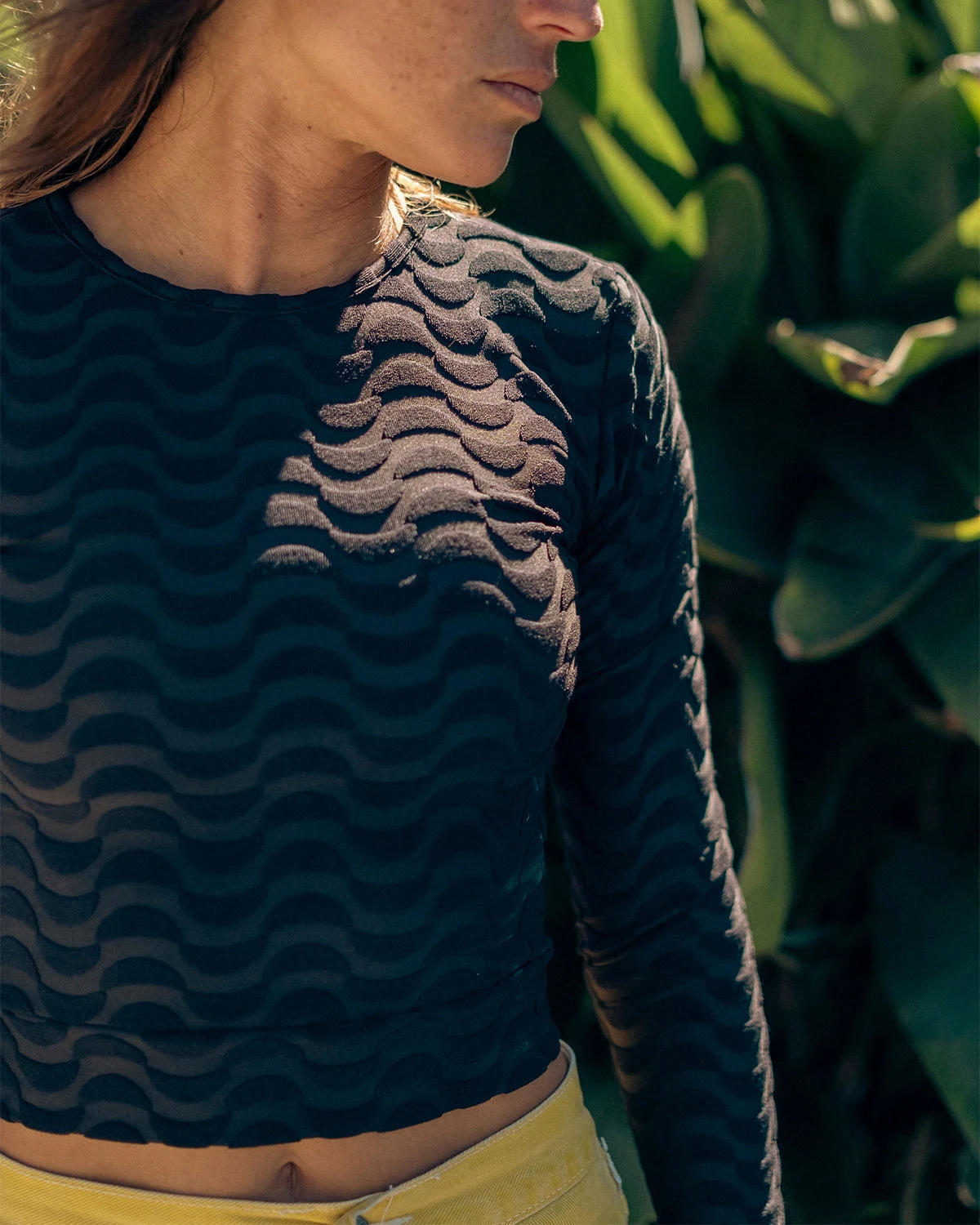 Palomar Crop Rashguard - Lunata 8 Palomar Crop Rashguard - Lunata - Image 6