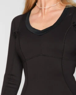 Quinn Surf Suit - Black -The Sea Wear Store SEEA Quinn Surfsuit Black 4X5 3