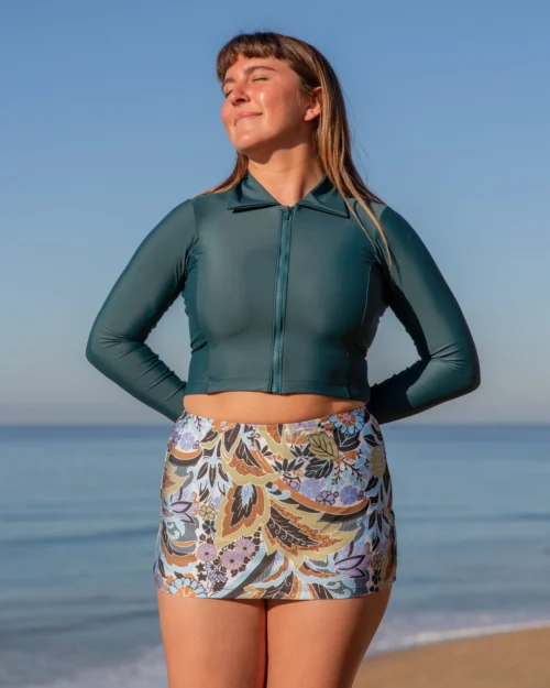 The Sea Wear Store -The Sea Wear Store SEEA RadZip SurfJacket Forest 4X5 1 scaled