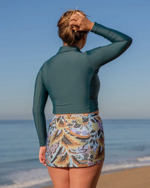 Rad Zip Surf Jacket - Forest -The Sea Wear Store SEEA RadZip SurfJacket Forest 4X5 2 scaled