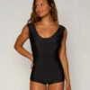 Rosa One Piece - Black -The Sea Wear Store SEEA Rosa Onepiece Black 4X5 2