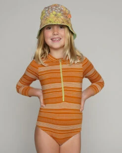 Sandpiper Kids Bodysuit - Apricot