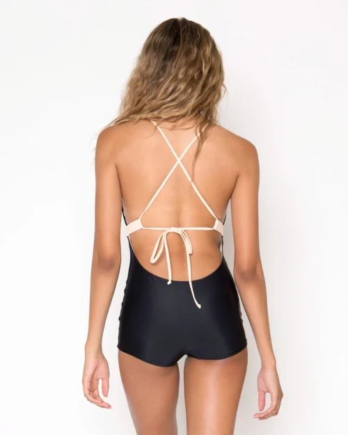 San-O One Piece - Black -The Sea Wear Store SEEA Sano Noir 40