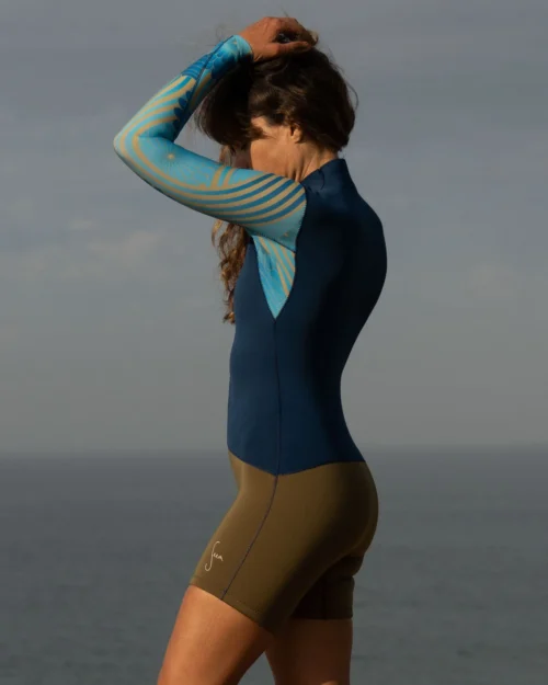 Sunset 2 Mm Yulex Spring Suit - Seaflower 10 Sunset 2 Mm Yulex Spring Suit - Seaflower -The Sea Wear Store SEEA Sunset YULEX Seaflower 4X5 1