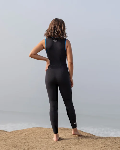 Sydney 2mm Yulex Long Jane - Black/Blue 22 Sydney 2mm Yulex Long Jane - Black/Blue -The Sea Wear Store SEEA Sydney LongJane BlackBlue 4X5 2