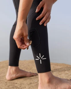 Sydney 2mm Yulex Long Jane - Black/Blue -The Sea Wear Store SEEA Sydney LongJane BlackBlue 4X5 4