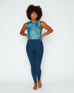 Sydney 2mm Yulex Long Jane - Seaflower -The Sea Wear Store SEEA Sydney YULEX Seaflower 129