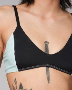 Vega Bikini Top - Black Ice -The Sea Wear Store SEEA Vega Bikini BlackIce 4X5 8