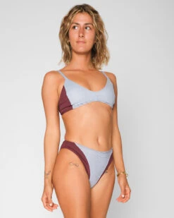 Vega Bikini Top - Sailor Stripe